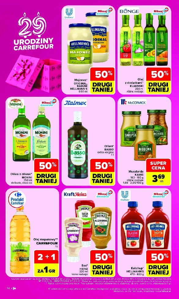 Gazetka Carrefour 28/09/2026 – 03/10/2026 - gazetki promocyjne str. 34