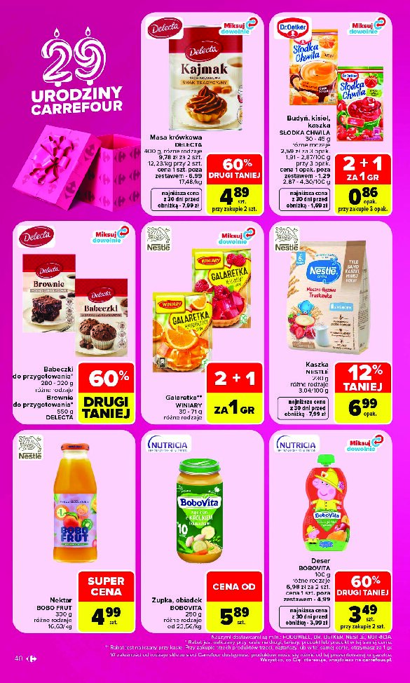 Gazetka Carrefour 28/09/2026 – 03/10/2026 - gazetki promocyjne str. 40