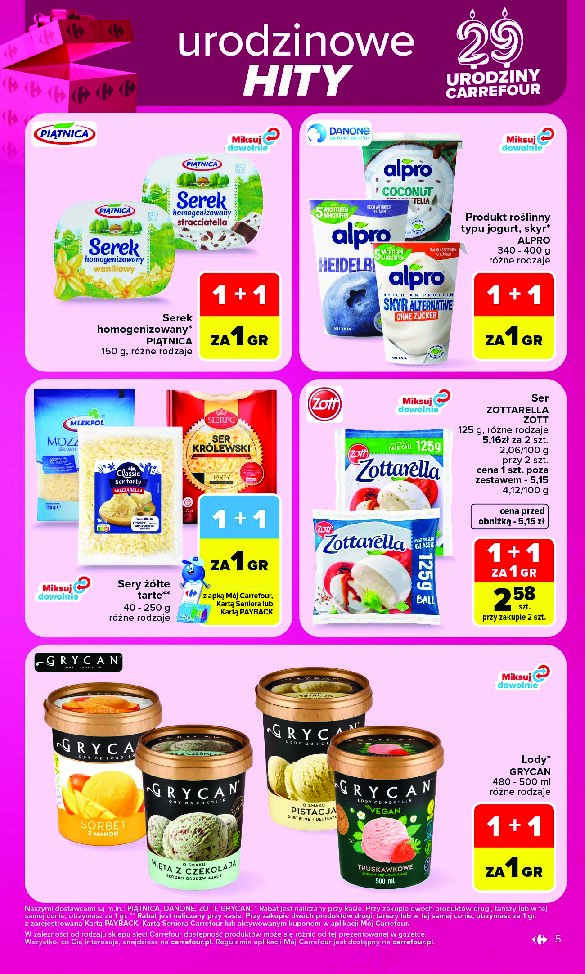 Gazetki promocyjne – nabiał - gazetki promocyjne str. 15