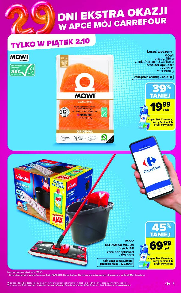 Gazetka Carrefour 28/09/2026 – 03/10/2026 - gazetki promocyjne str. 5