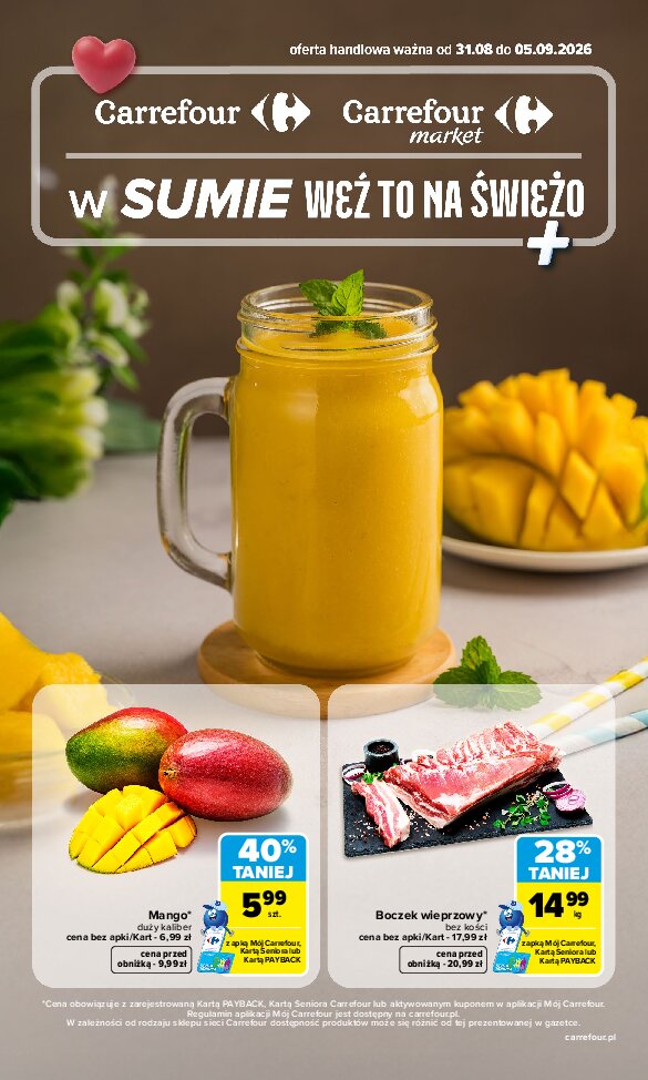 Gazetka Carrefour 31/08/2026 – 05/09/2026