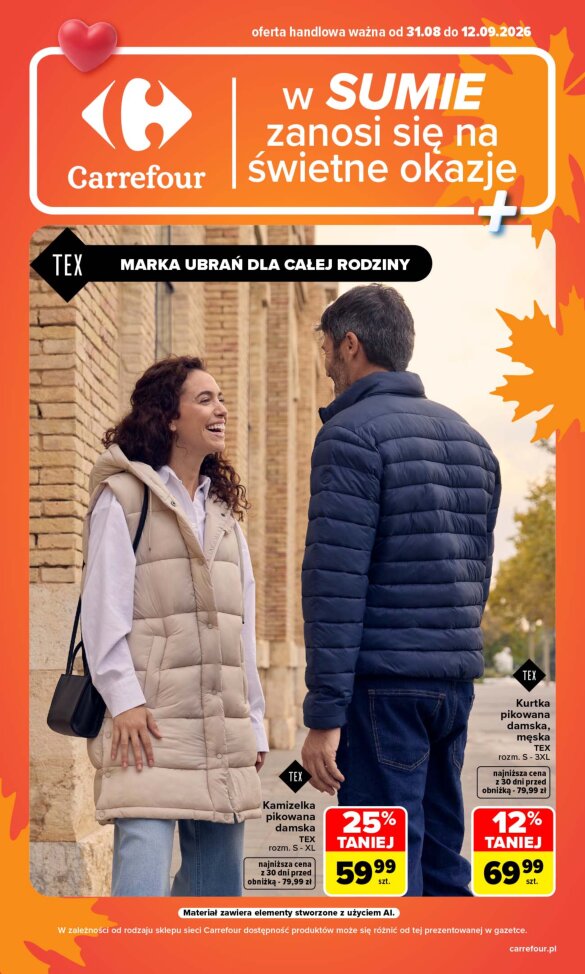 Gazetka Carrefour 31/08/2026 – 12/09/2026
