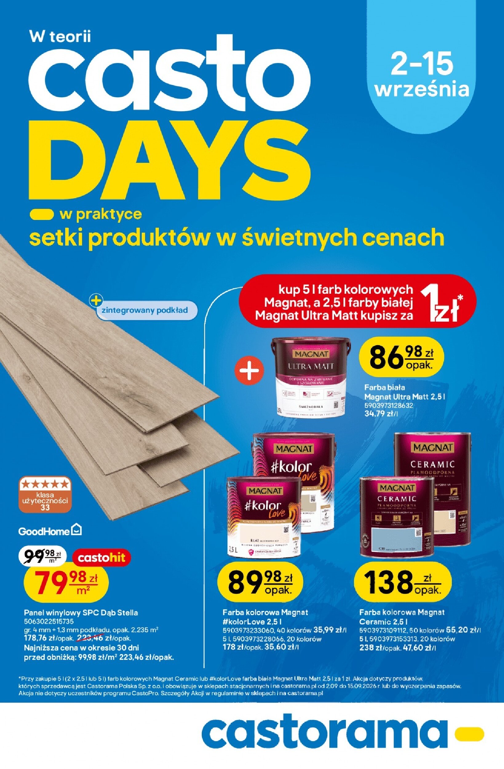 Gazetka Castorama 02/09/2026 – 15/09/2026 - gazetki promocyjne str. 1