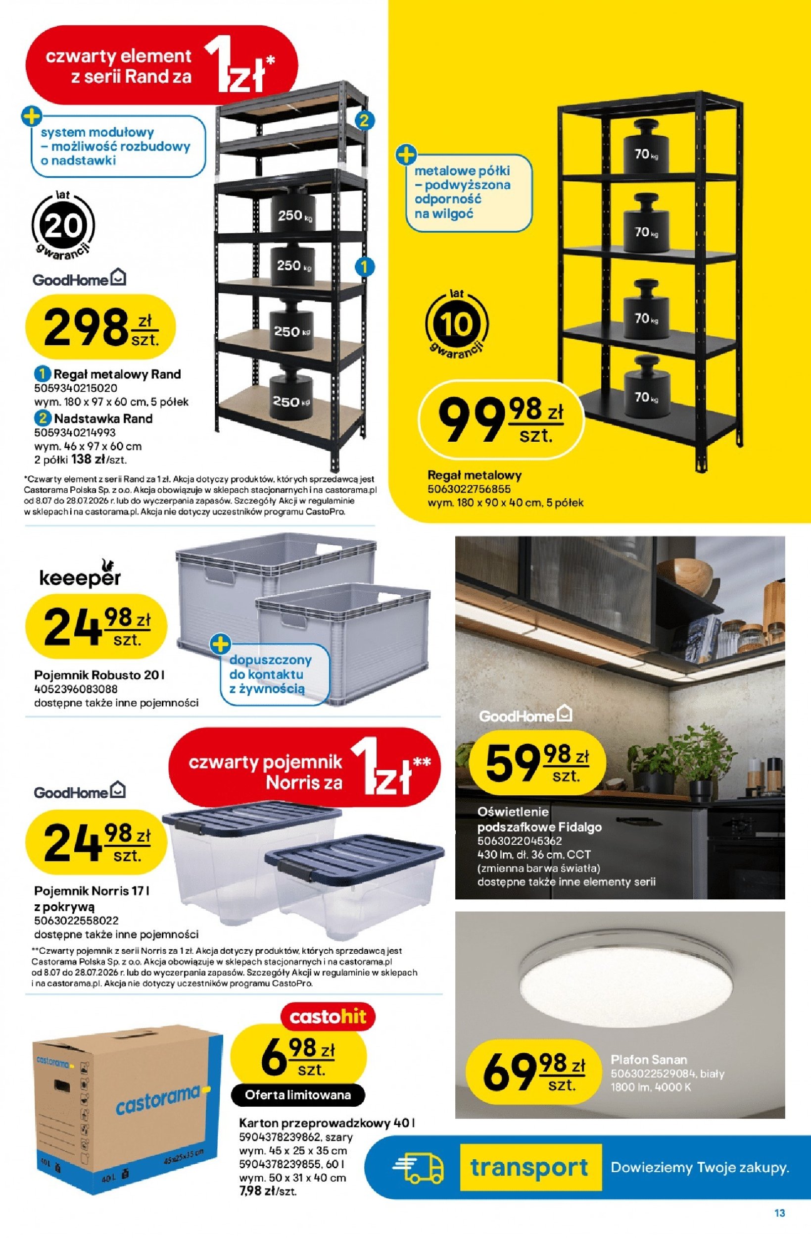 Gazetka Castorama 08/07/2026 – 28/07/2026 - gazetki promocyjne str. 13