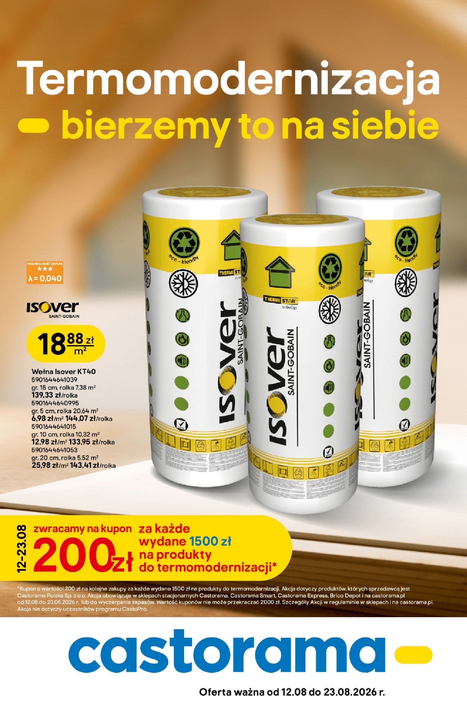 Gazetka Castorama 12/08/2026 – 23/08/2026