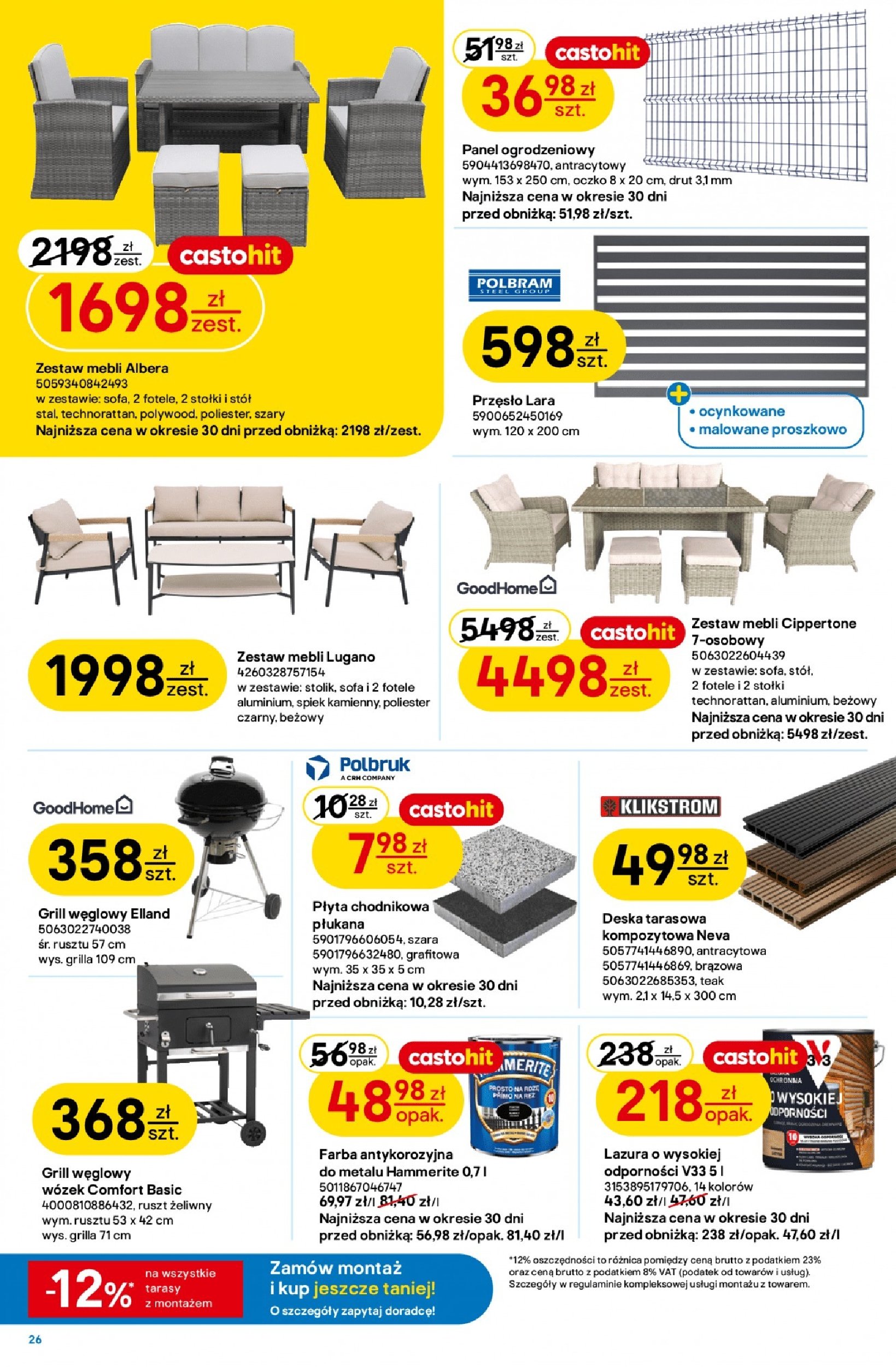 Gazetka Castorama 12/08/2026 – 23/08/2026 - gazetki promocyjne str. 26