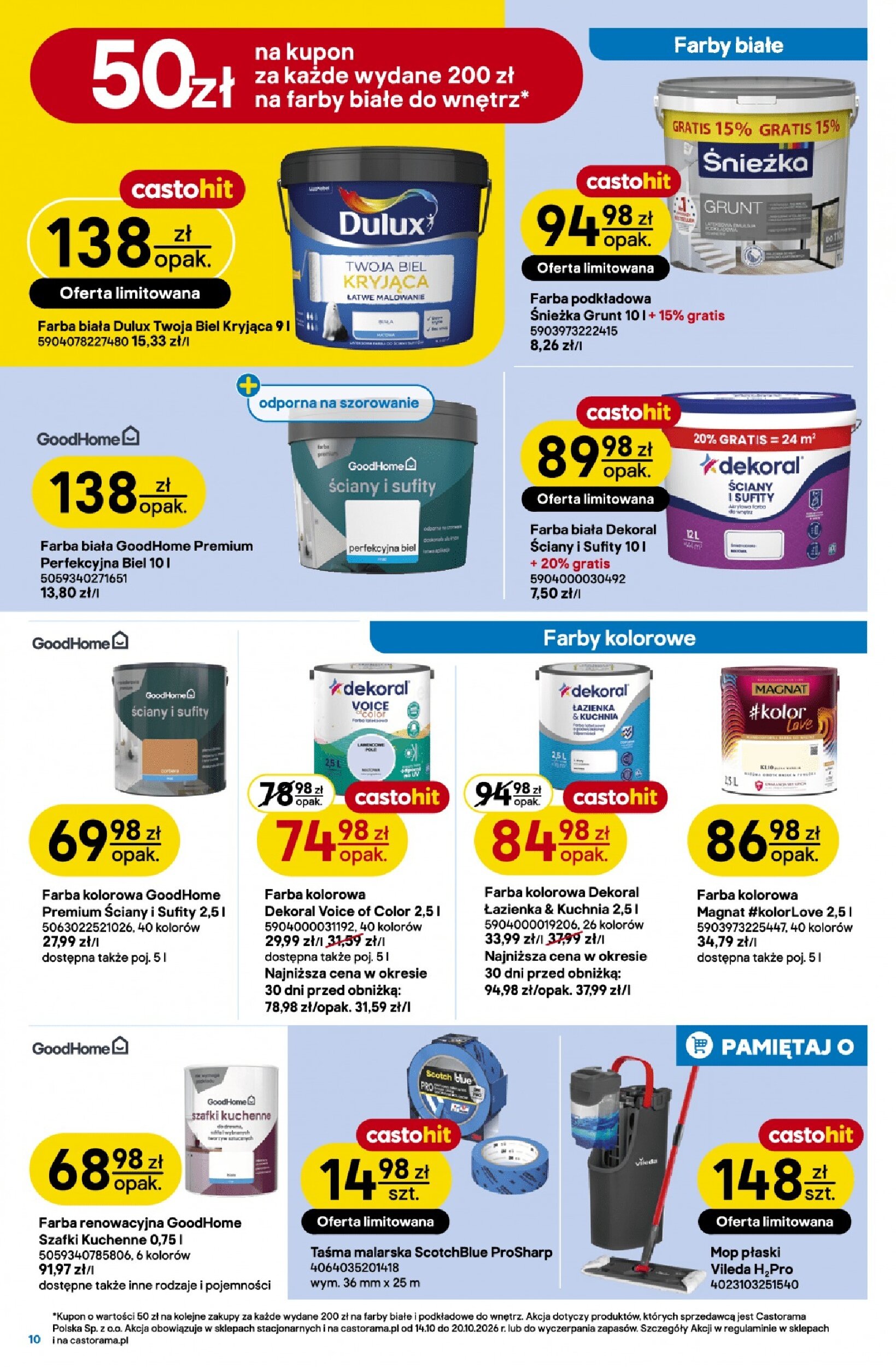 Gazetka Castorama 14/10/2026 – 03/11/2026 - gazetki promocyjne str. 10