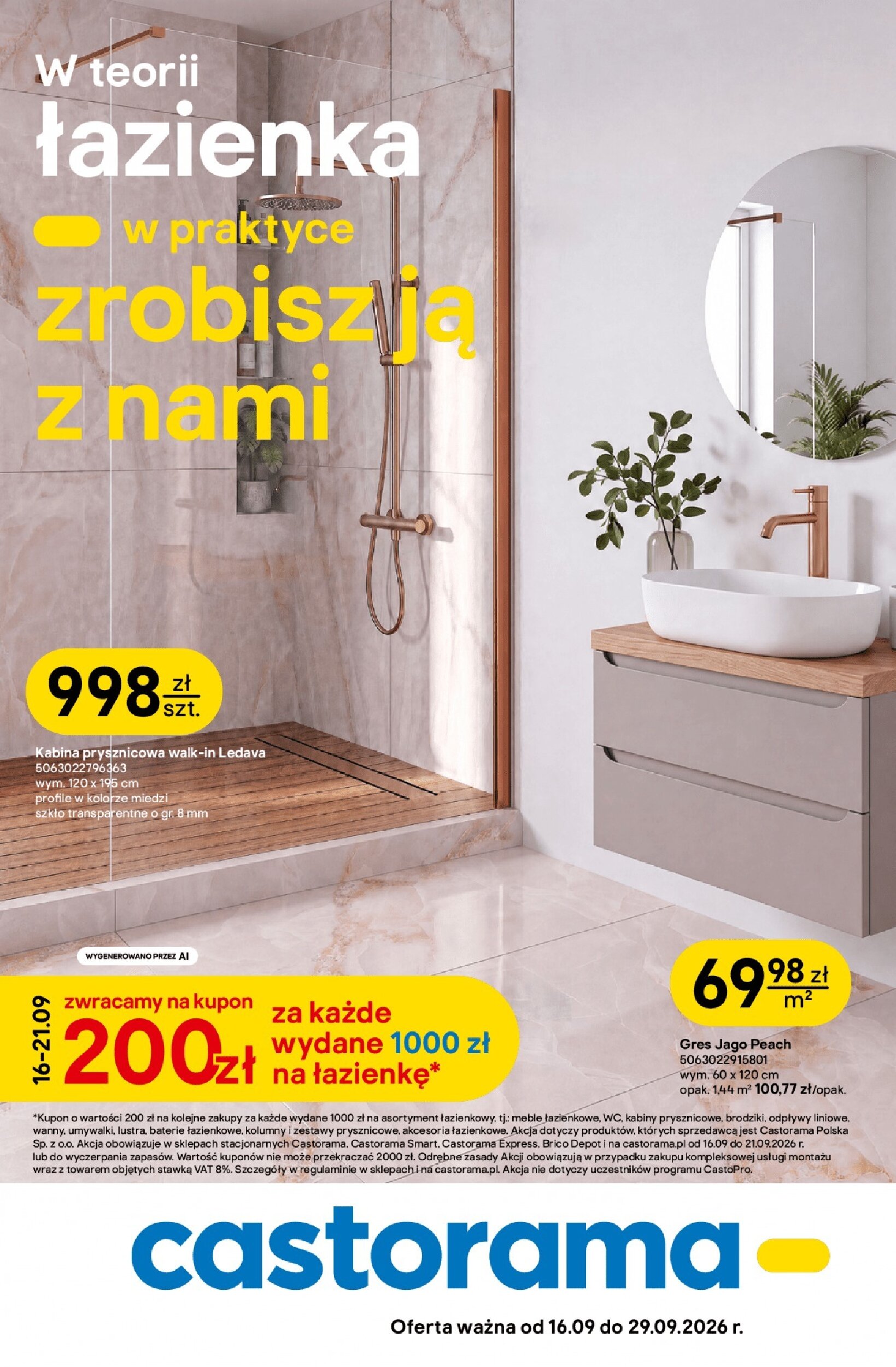 Gazetka Castorama 16/09/2026 – 29/09/2026