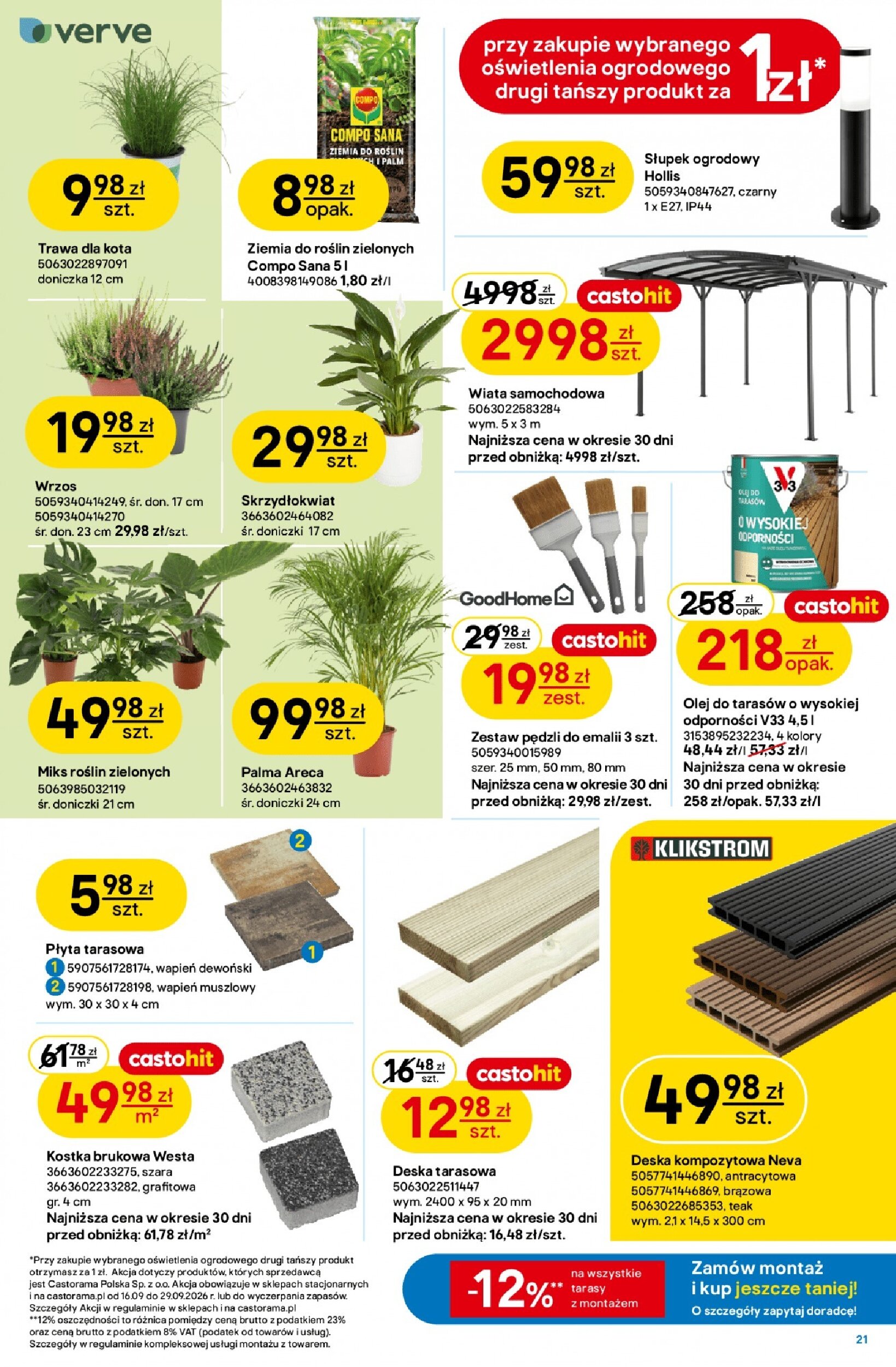 Gazetka Castorama 16/09/2026 – 29/09/2026 - gazetki promocyjne str. 20