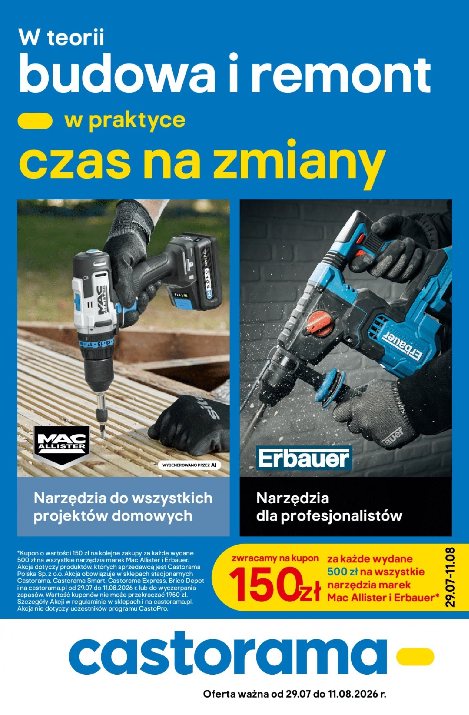 Gazetka Castorama 29/07/2026 – 11/08/2026 - strona 1