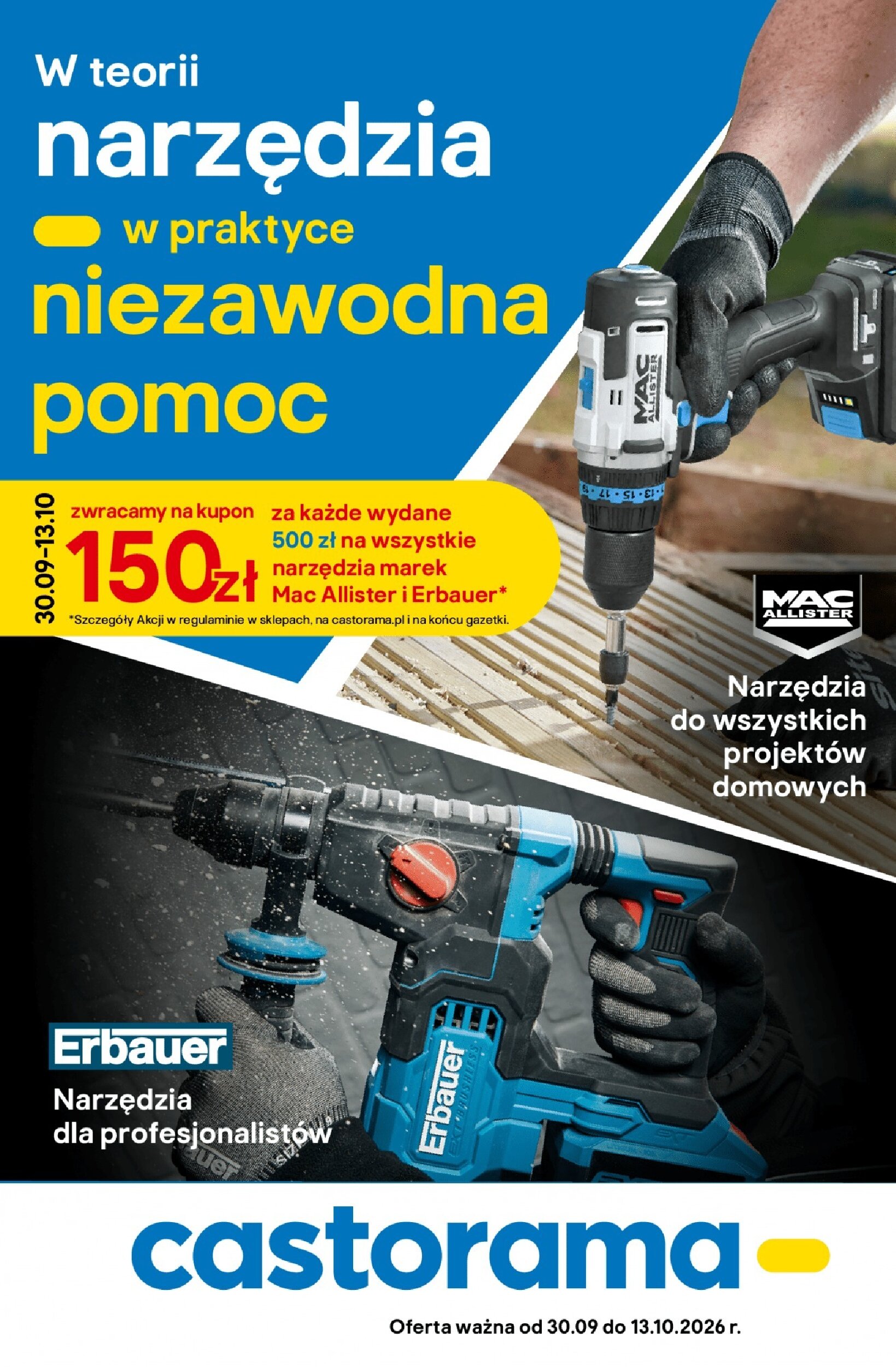 Gazetka Castorama 30/09/2026 – 13/10/2026 - gazetki promocyjne str. 1