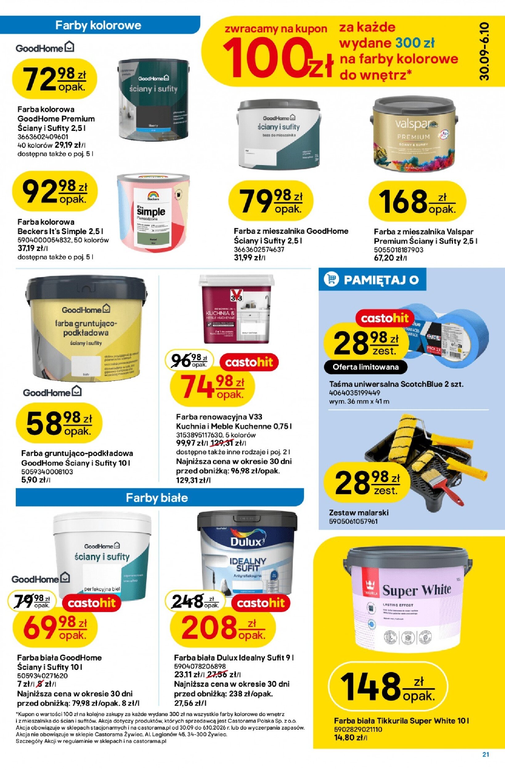 Gazetka Castorama 30/09/2026 – 13/10/2026 - gazetki promocyjne str. 21