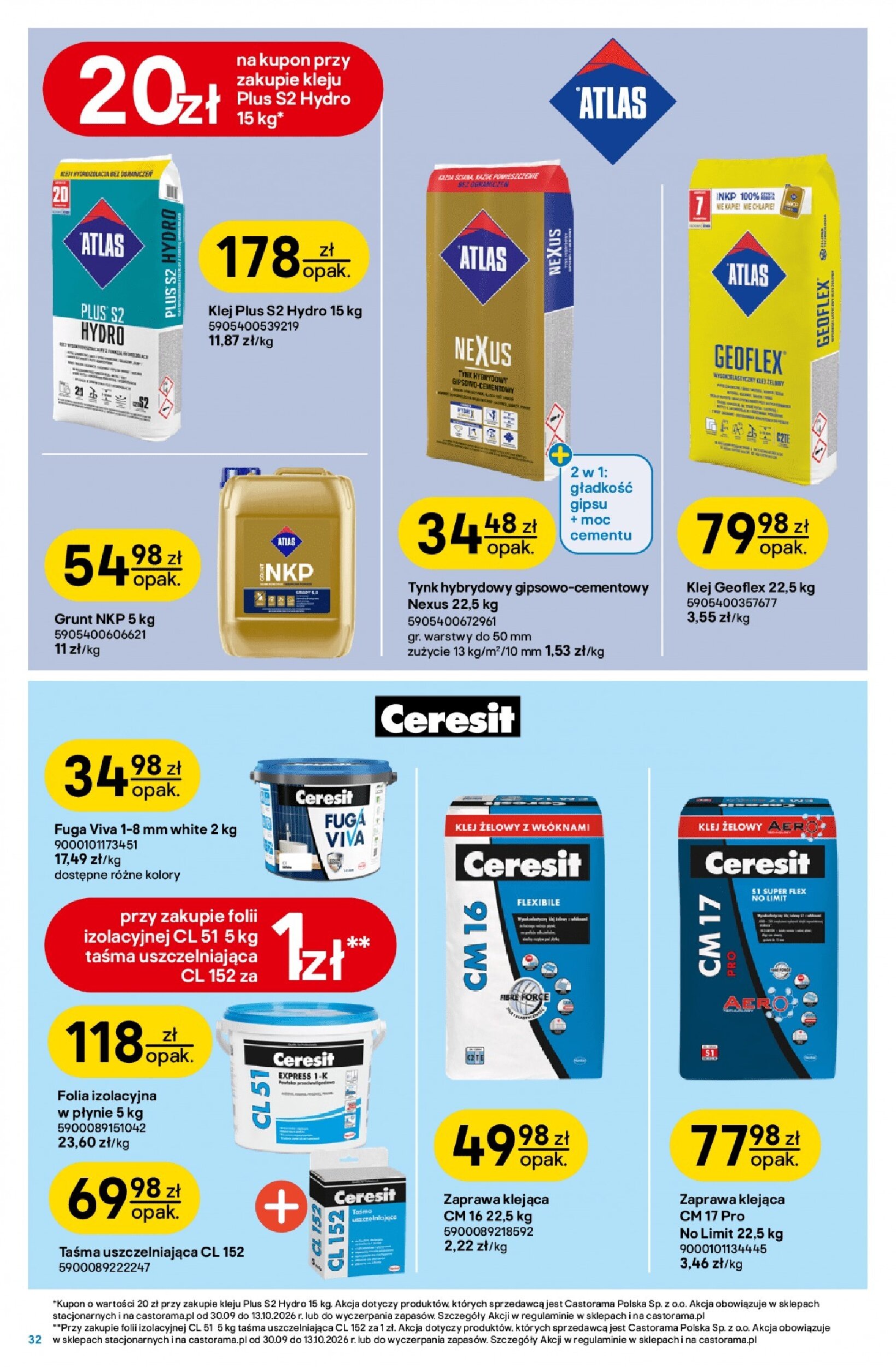 Gazetka Castorama 30/09/2026 – 13/10/2026 - gazetki promocyjne str. 32