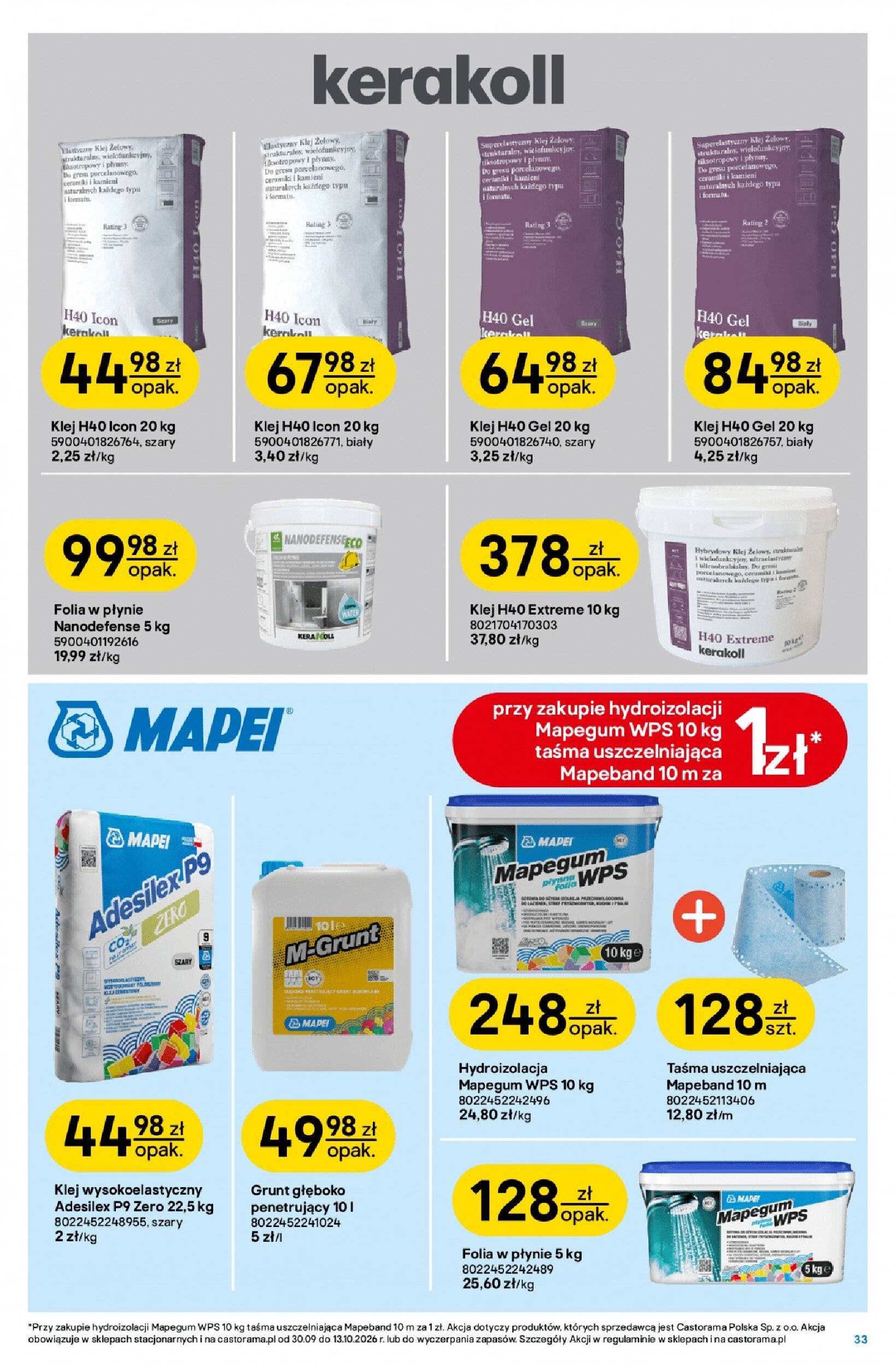 Gazetka Castorama 30/09/2026 – 13/10/2026 - gazetki promocyjne str. 33