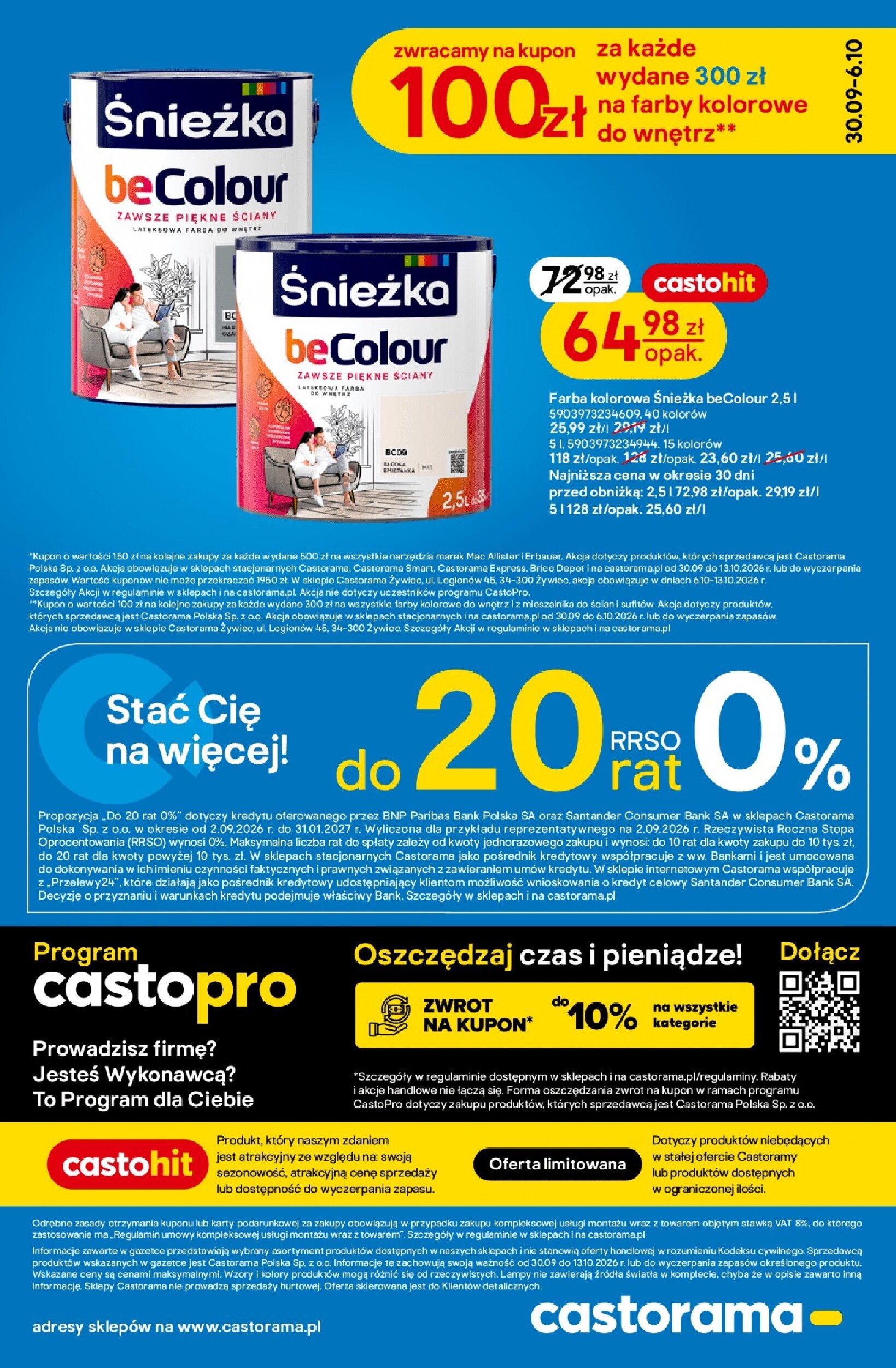 Gazetka Castorama 30/09/2026 – 13/10/2026 - gazetki promocyjne str. 34