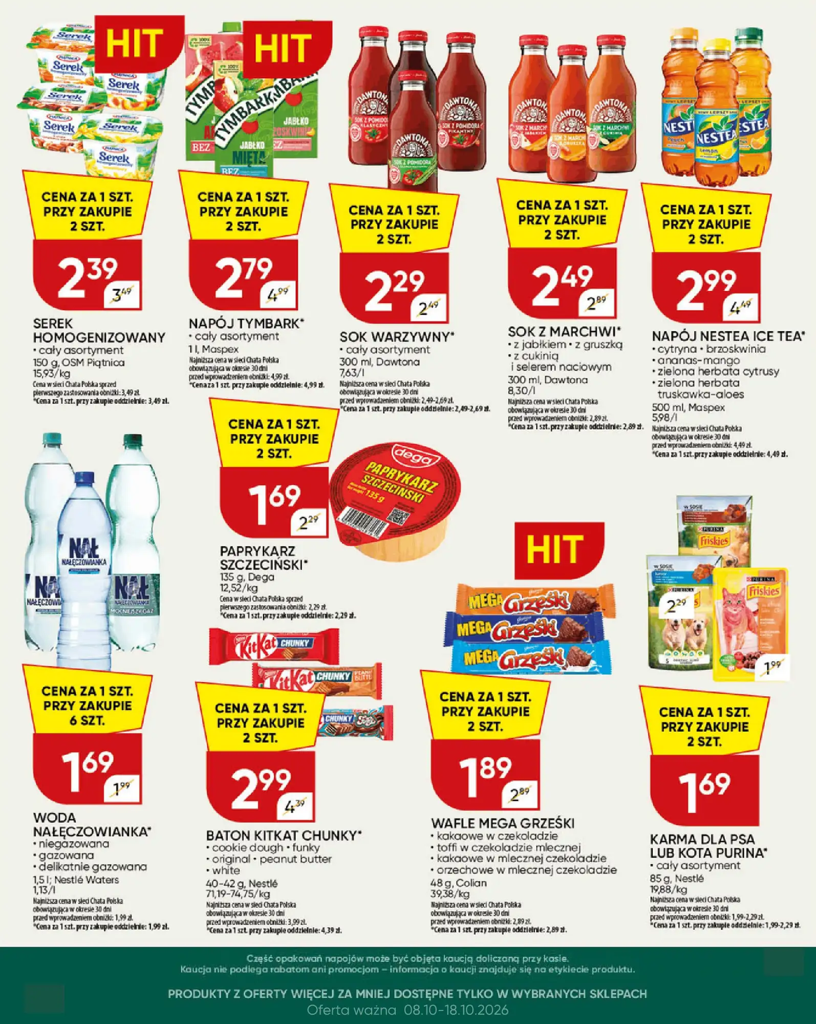 Gazetka Chata-polska 08/10/2026 - 18/10/2026 - gazetki promocyjne str. 2