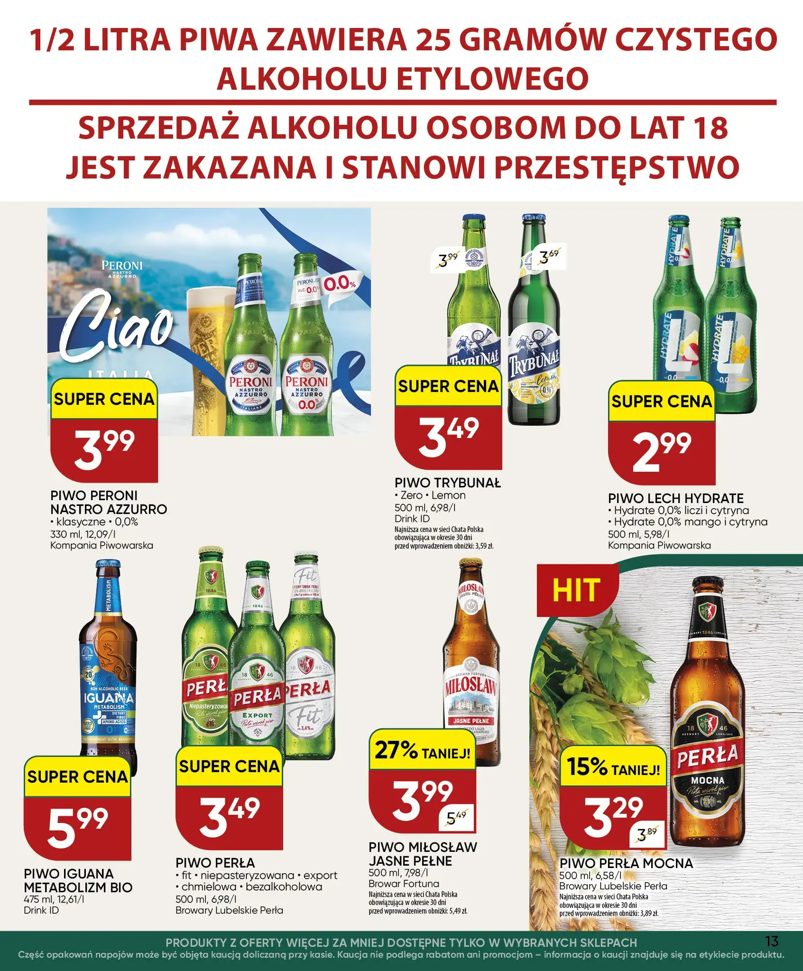 Gazetka Chata-polska 10/09/2026 - 20/09/2026 - gazetki promocyjne str. 13