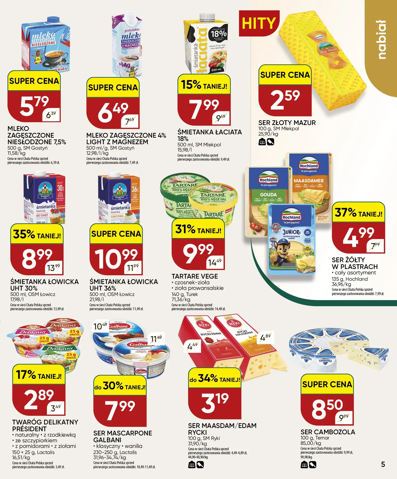 Gazetka Chata-polska 10/09/2026 - 20/09/2026 - gazetki promocyjne str. 5