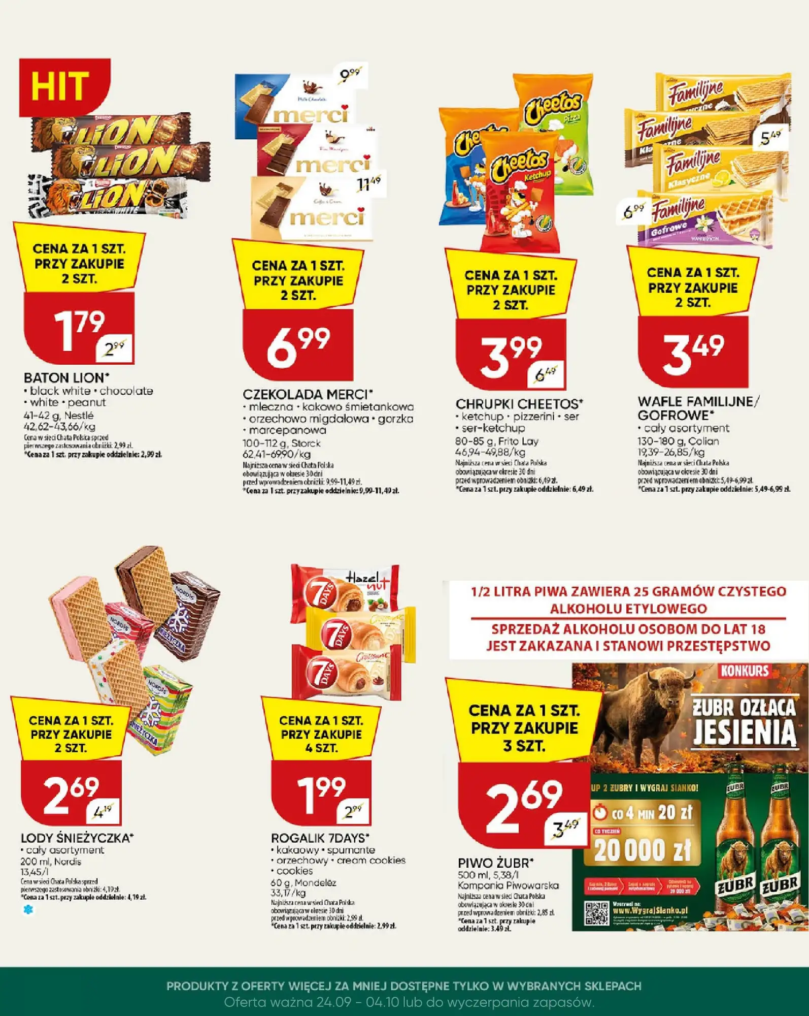 Gazetka Chata-polska 24/09/2026 - 04/10/2026 - gazetki promocyjne str. 3
