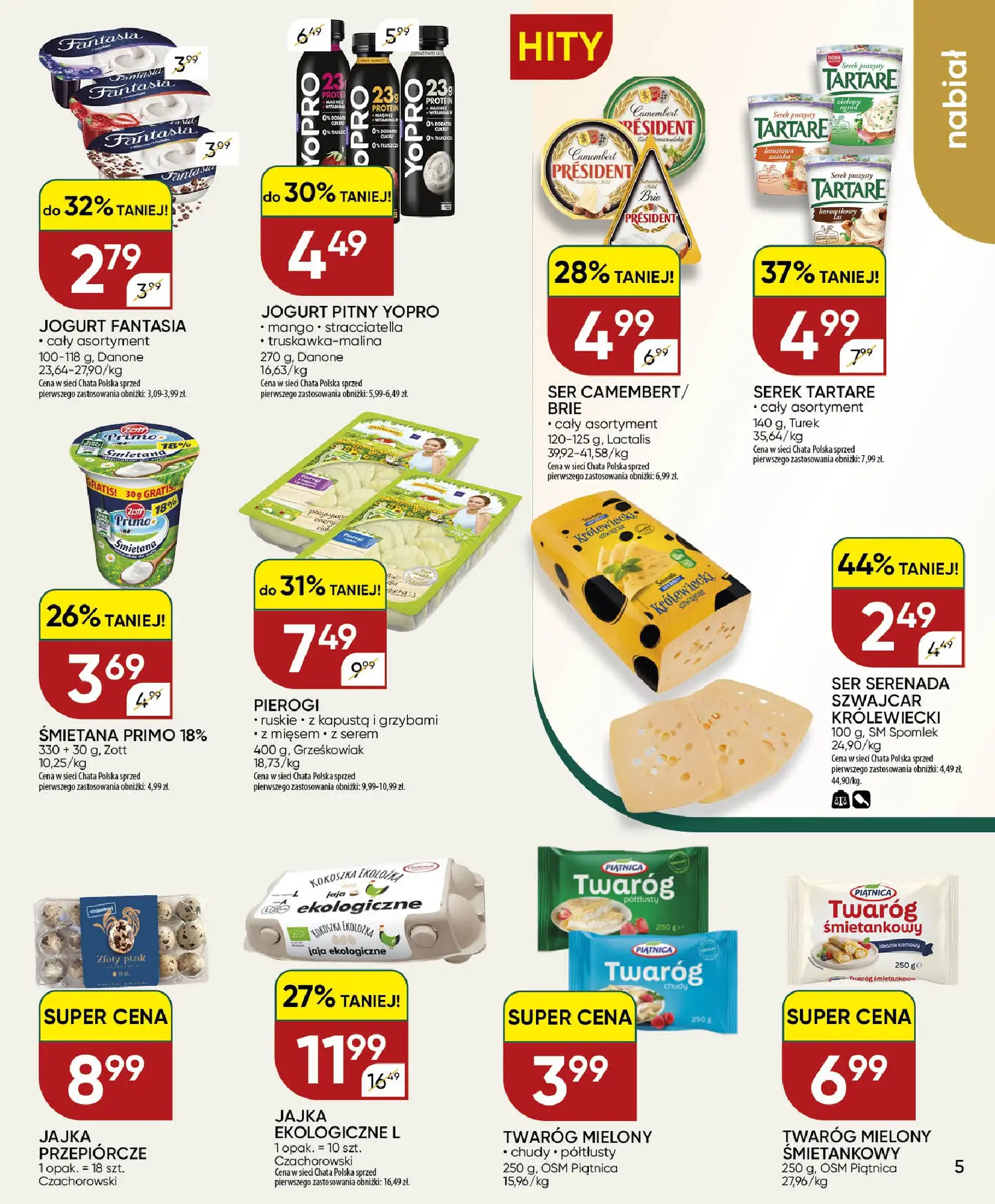 Gazetka Chata-polska 24/09/2026 - 04/10/2026 - gazetki promocyjne str. 5