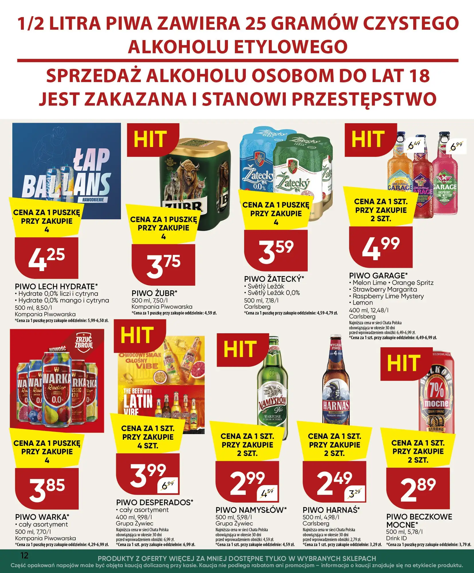 Gazetka Chata-polska 27/08/2026 - 06/09/2026 - gazetki promocyjne str. 12