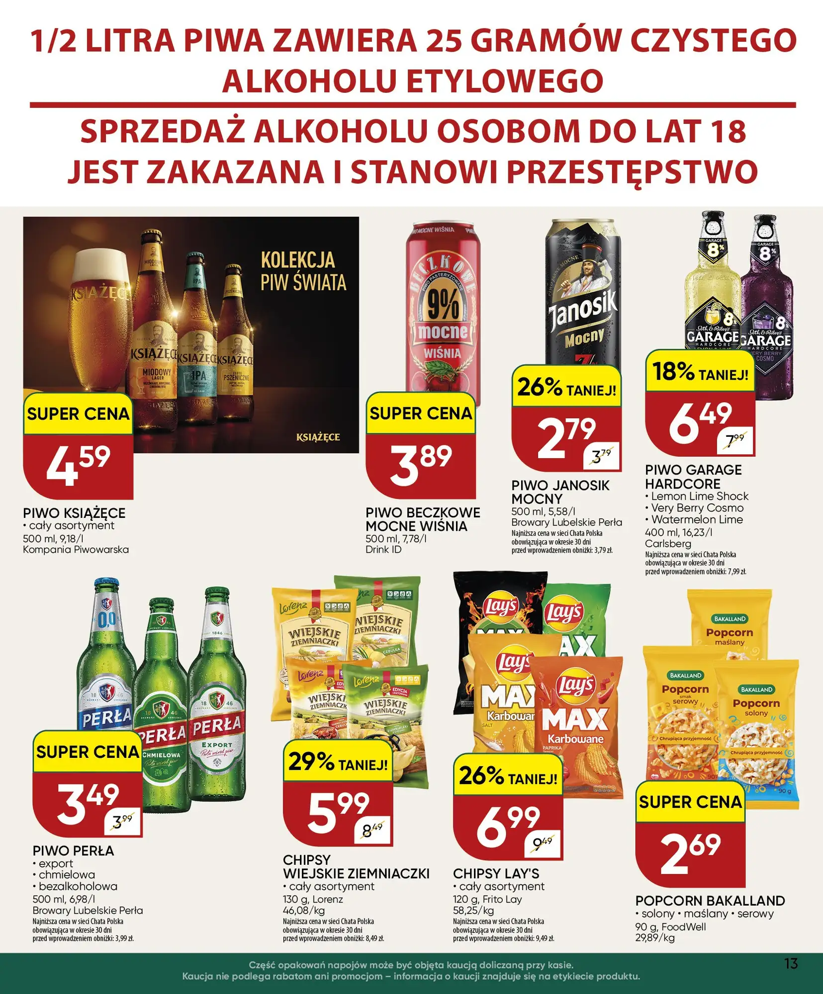 Gazetka Chata-polska 27/08/2026 - 06/09/2026 - gazetki promocyjne str. 13