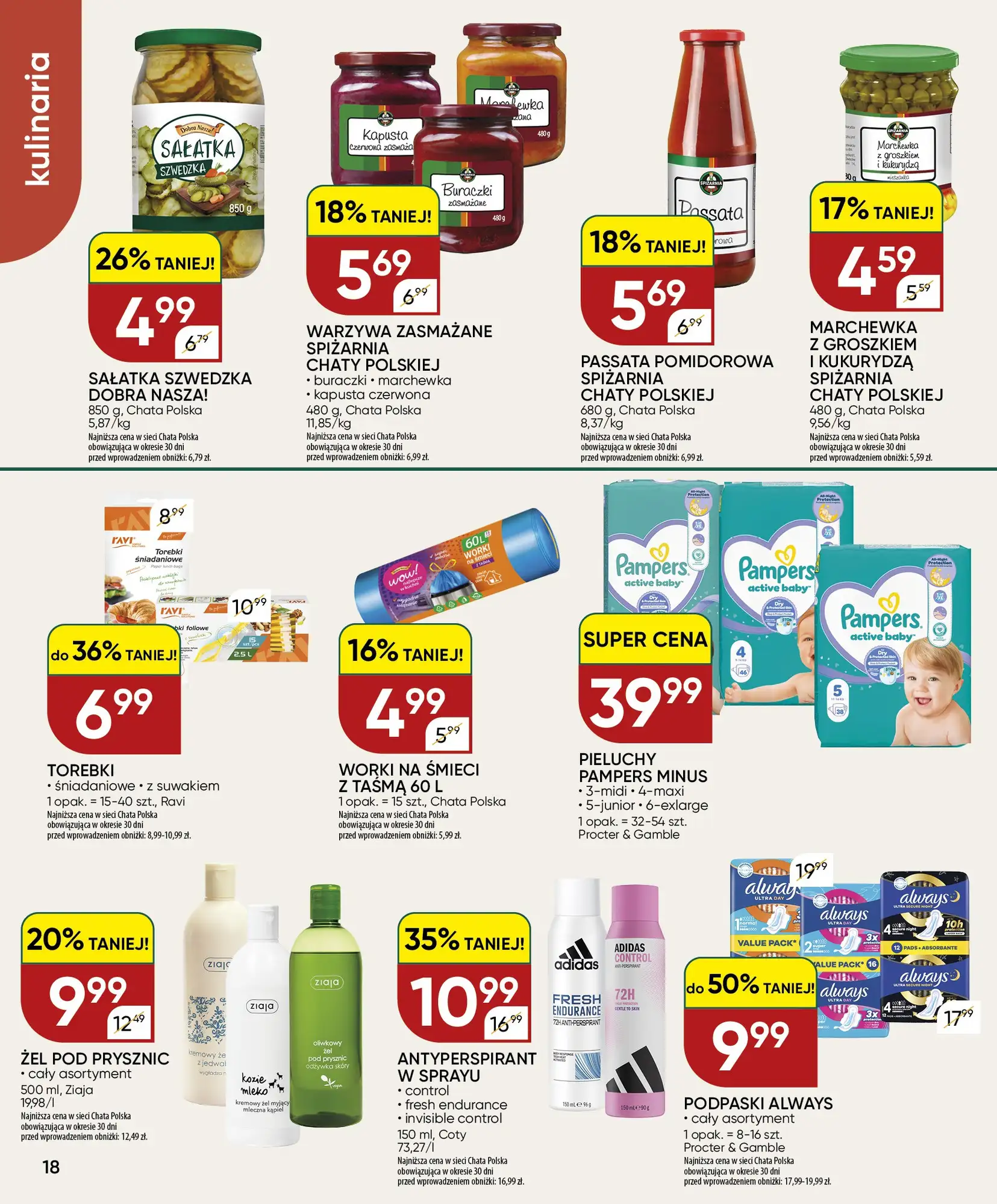 Gazetka Chata-polska 27/08/2026 - 06/09/2026 - gazetki promocyjne str. 18