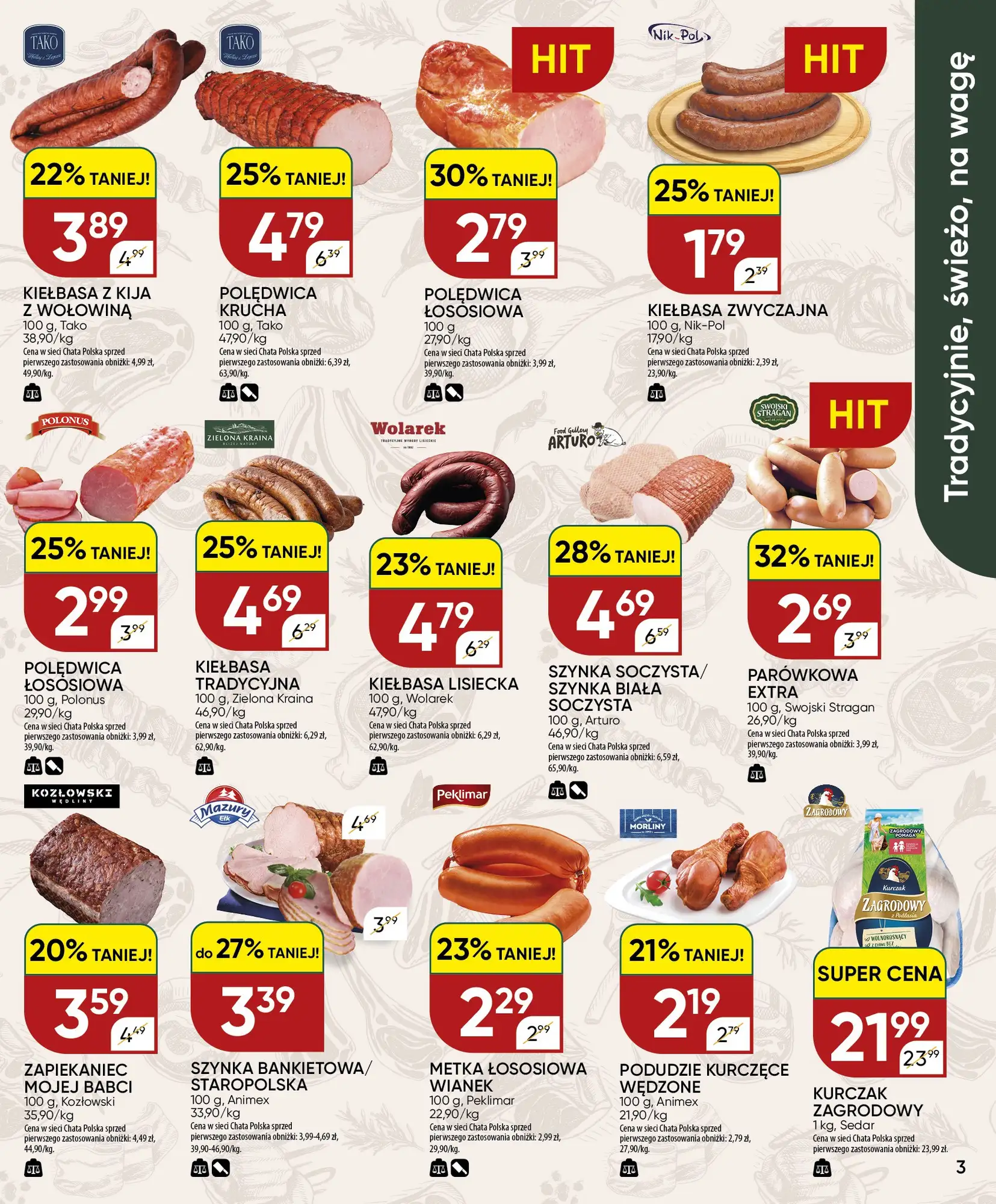 Gazetka Chata-polska 27/08/2026 - 06/09/2026 - gazetki promocyjne str. 3
