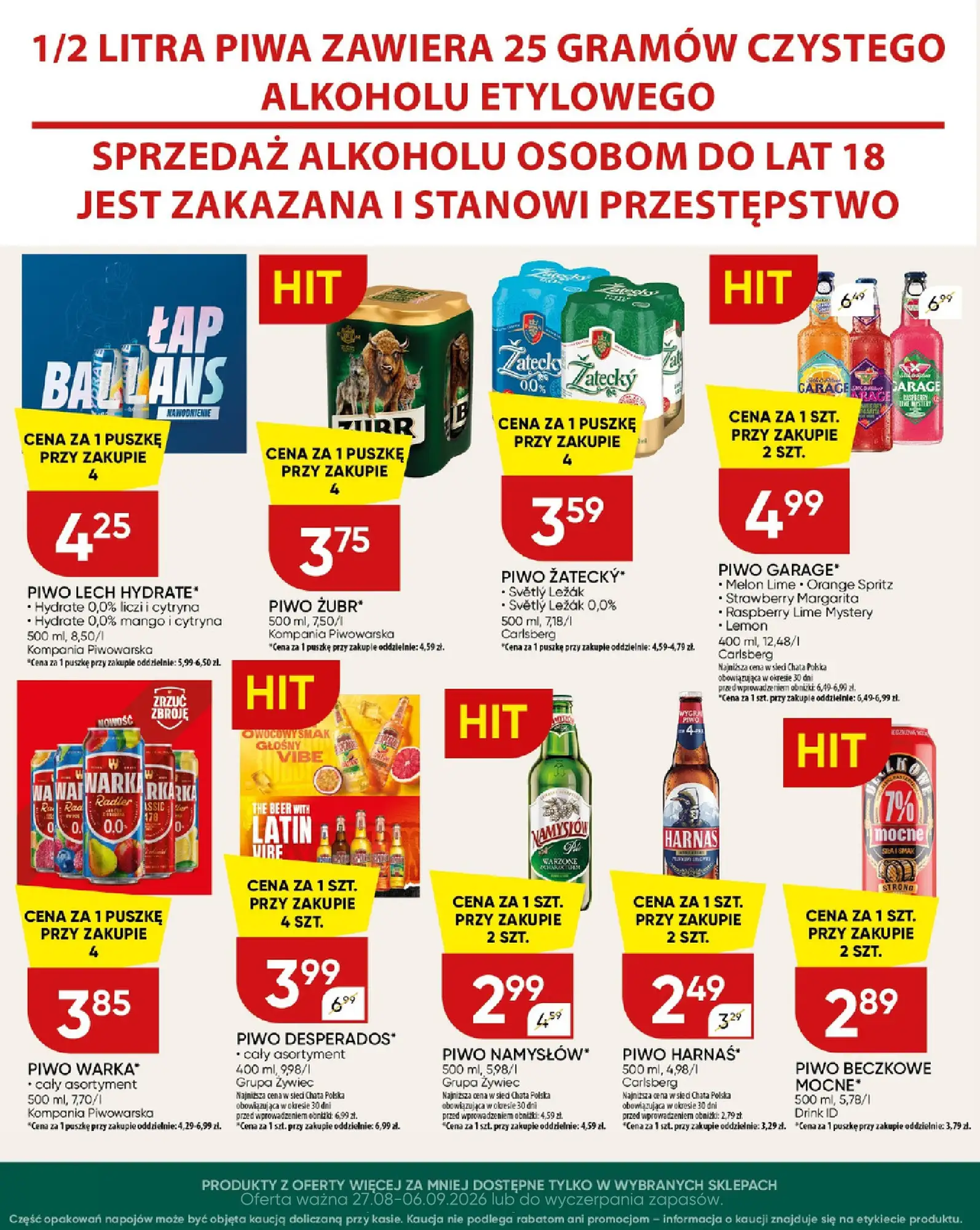 Gazetka Chata-polska 27/08/2026 - 06/09/2026 - gazetki promocyjne str. 4