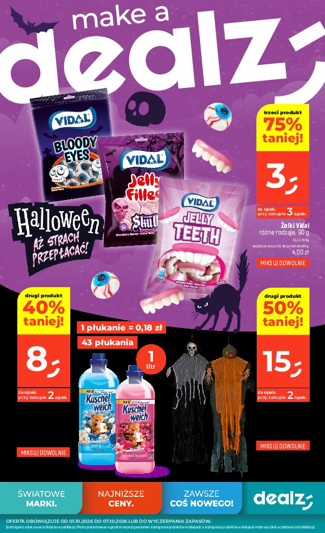Gazetka Dealz 01/10/2026 – 07/10/2026 - gazetki promocyjne str. 1