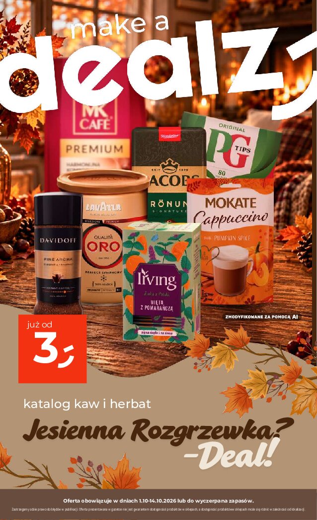 Gazetka Dealz 01/10/2026 – 14/10/2026 - gazetki promocyjne str. 1