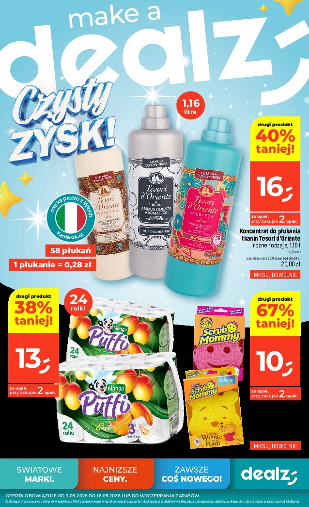 Gazetka Dealz 03/09/2026 – 16/09/2026 - gazetki promocyjne str. 1