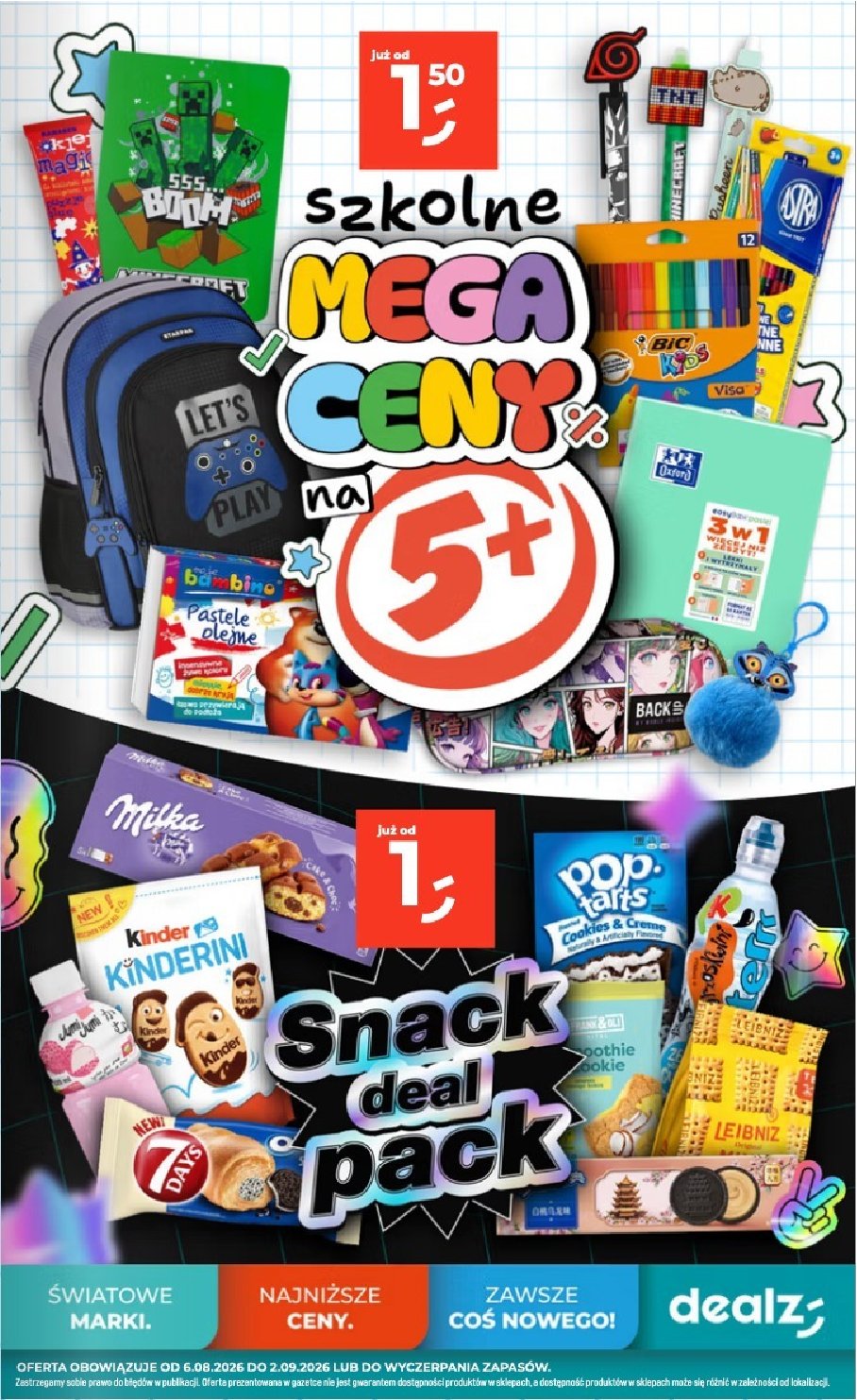 Gazetka Dealz 06/08/2026 – 02/09/2026