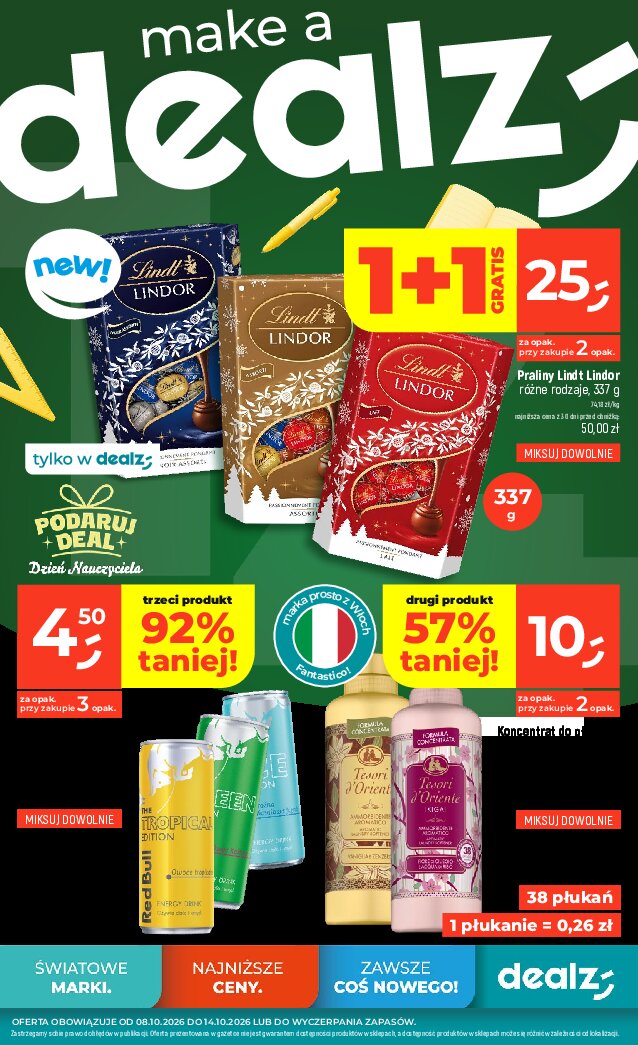 Gazetka Dealz 08/10/2026 – 14/10/2026 - gazetki promocyjne str. 1