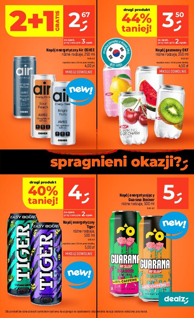 Gazetki promocyjne – napoje - gazetki promocyjne str. 20