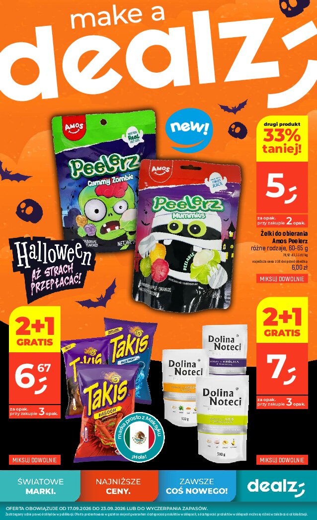 Gazetka Dealz 17/09/2026 – 23/09/2026 - gazetki promocyjne str. 1