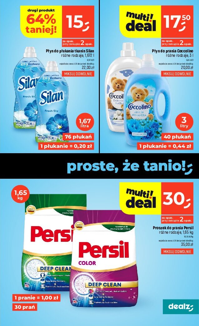 Środki do prania - gazetki promocyjne str. 21