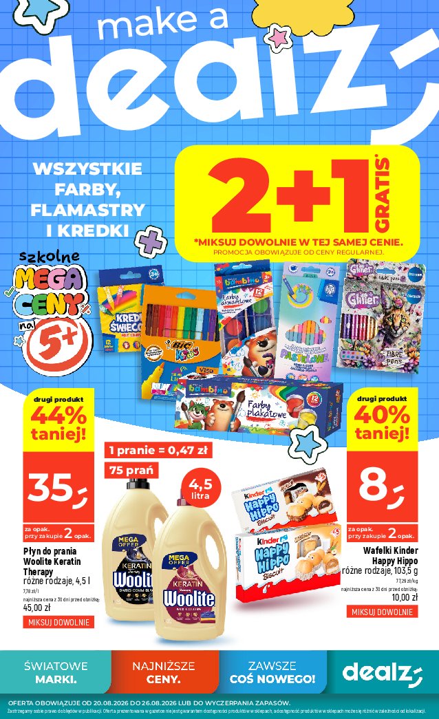 Gazetka Dealz 20/08/2026 – 26/08/2026