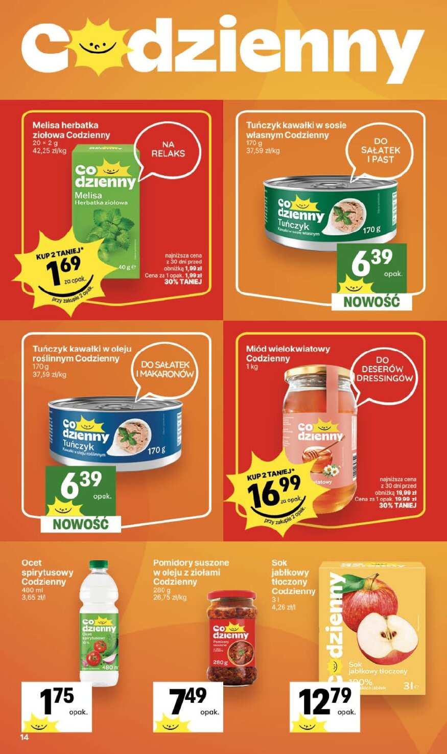 Gazetka Delikatesy-centrum 01/10/2026 – 07/10/2026 - gazetki promocyjne str. 14