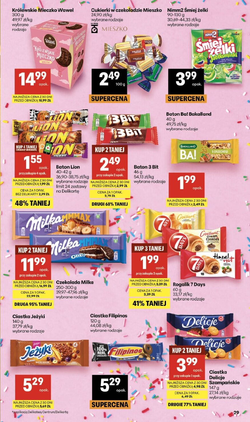 Gazetka Delikatesy-centrum 01/10/2026 – 07/10/2026 - gazetki promocyjne str. 29