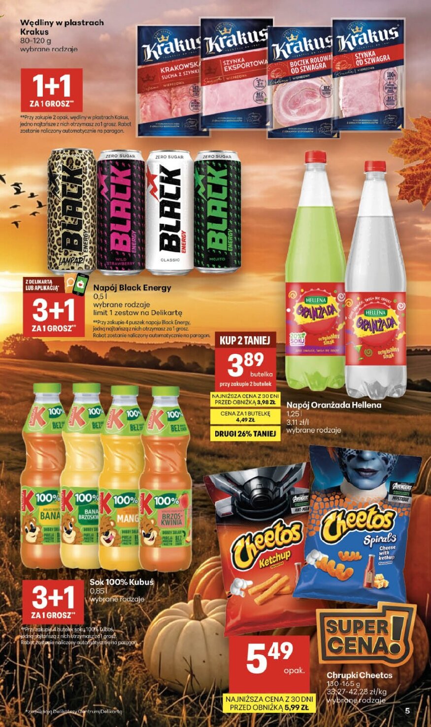 Gazetka Delikatesy-centrum 01/10/2026 – 07/10/2026 - gazetki promocyjne str. 5