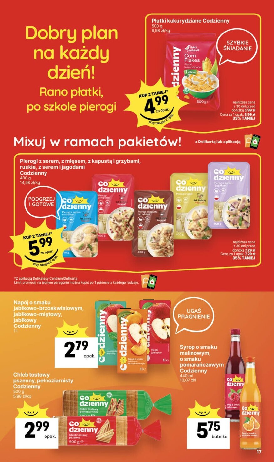 Gazetka Delikatesy-centrum 03/09/2026 – 09/09/2026 - gazetki promocyjne str. 17