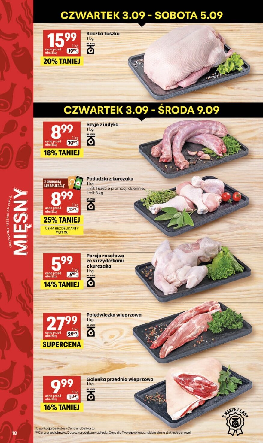 Gazetka Delikatesy-centrum 03/09/2026 – 09/09/2026 - gazetki promocyjne str. 18