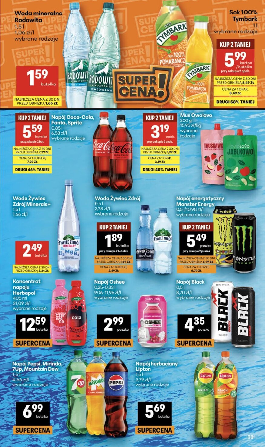 Gazetka Delikatesy-centrum 03/09/2026 – 09/09/2026 - gazetki promocyjne str. 33