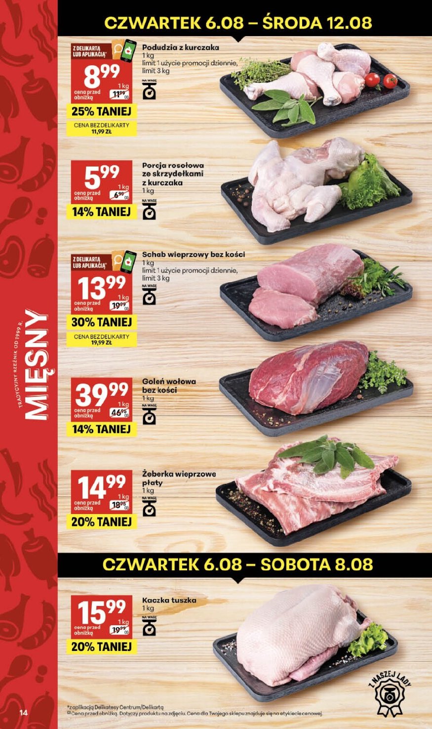 Gazetka Delikatesy-centrum 06/08/2026 – 12/08/2026 - strona 14