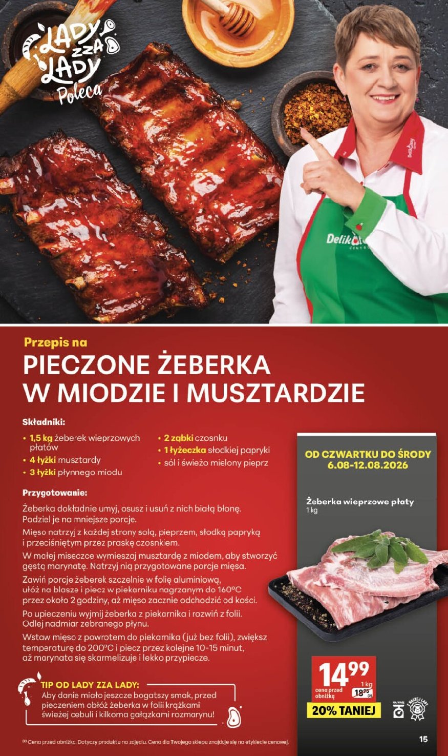 Gazetka Delikatesy-centrum 06/08/2026 – 12/08/2026 - strona 15