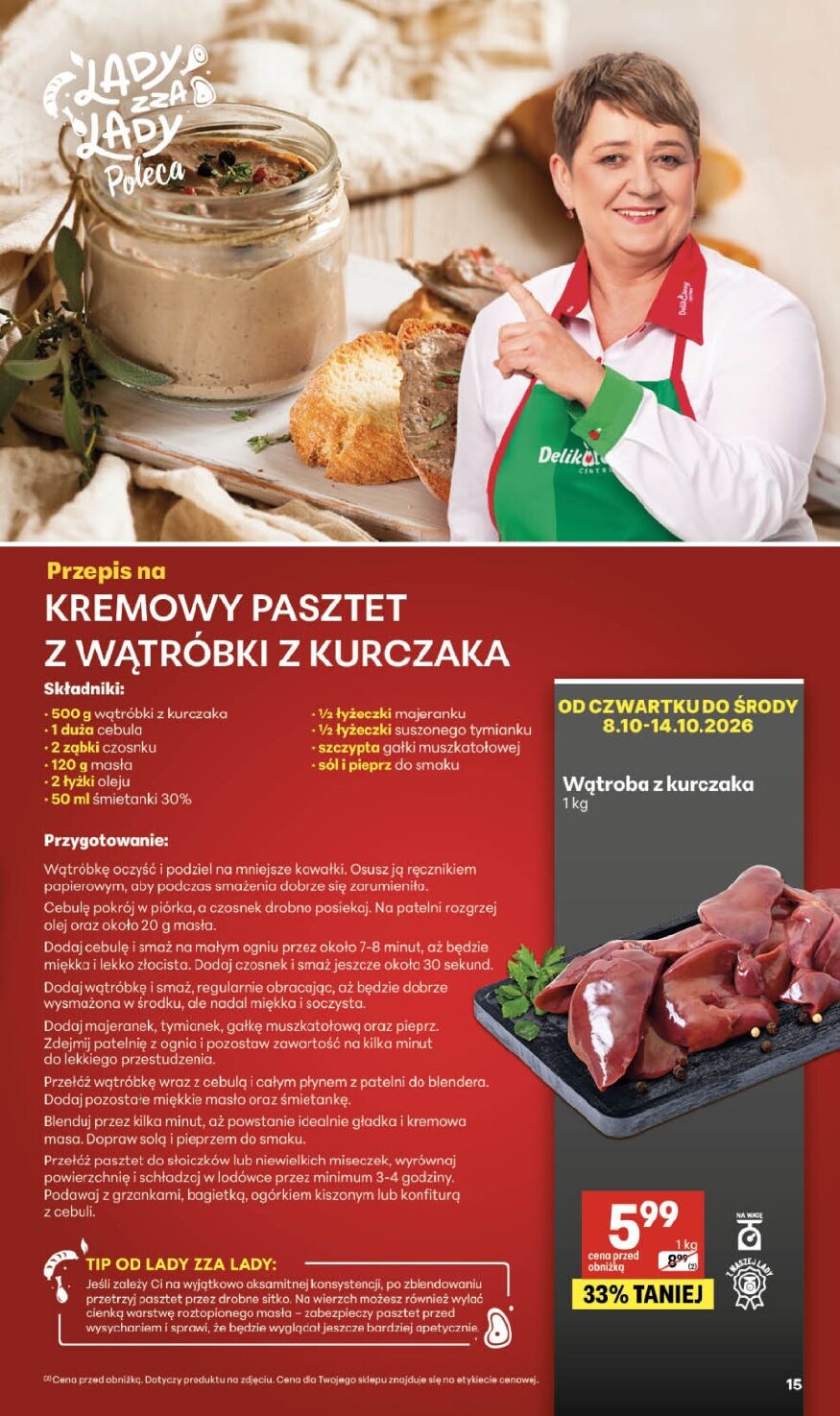 Gazetka Delikatesy-centrum 08/10/2026 – 14/10/2026 - gazetki promocyjne str. 15