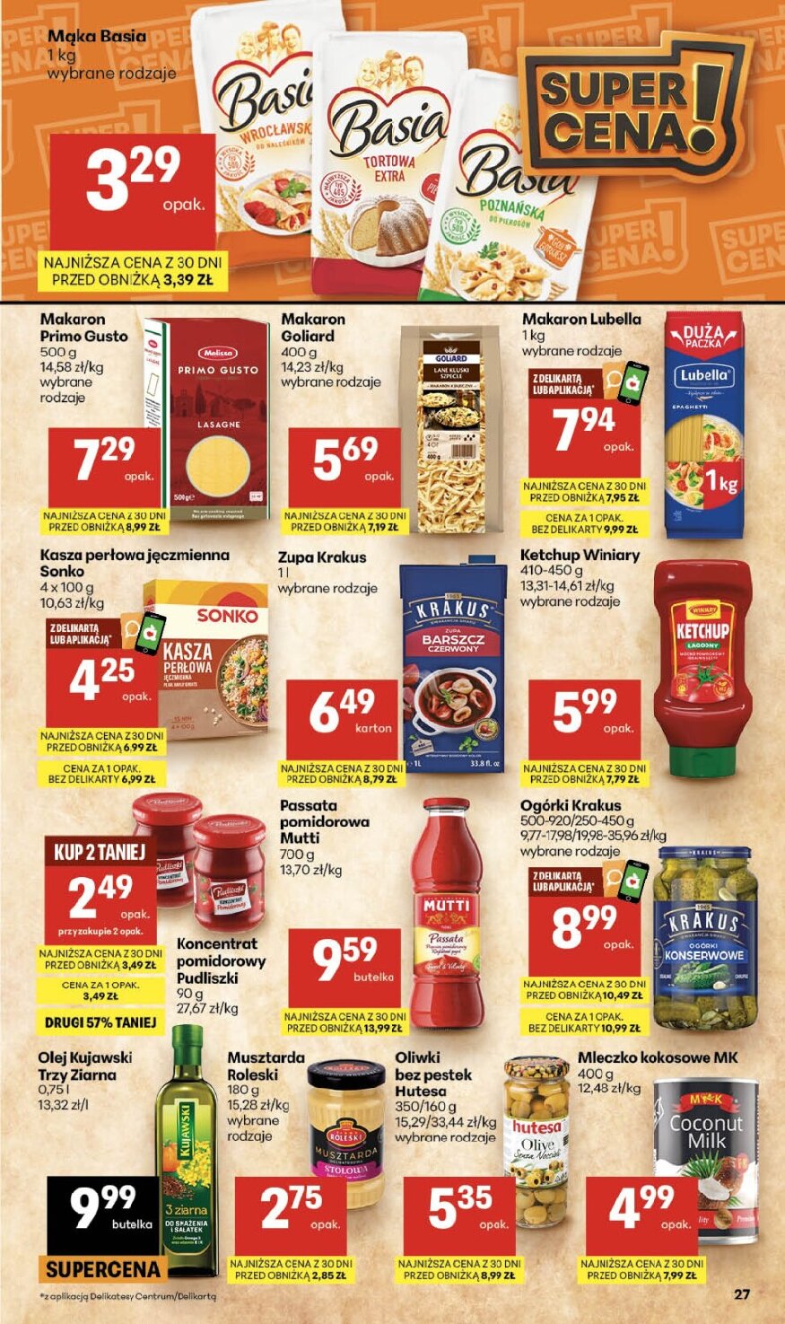 Gazetka Delikatesy-centrum 08/10/2026 – 14/10/2026 - gazetki promocyjne str. 27