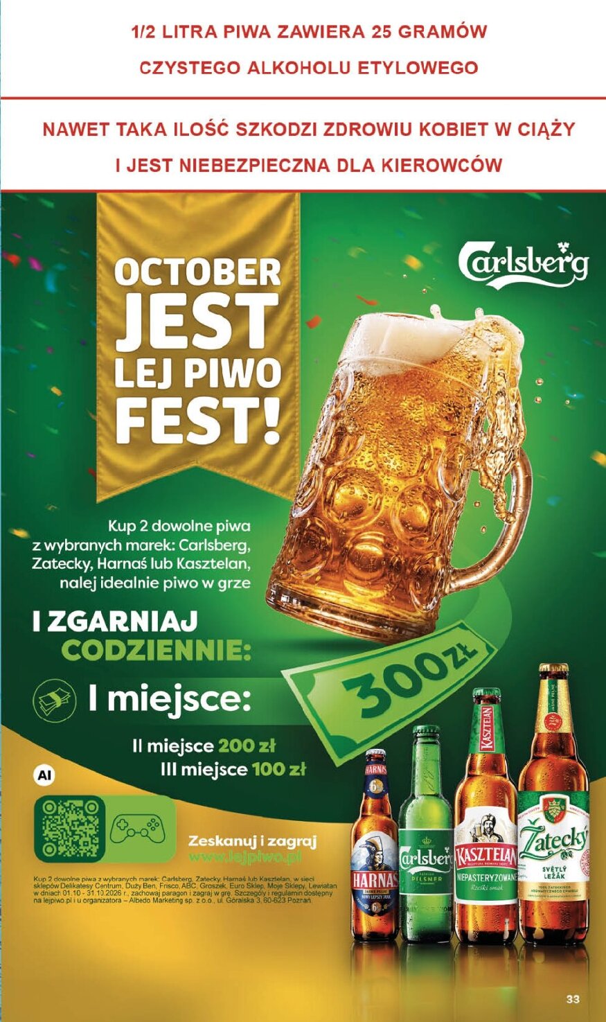 Gazetka Delikatesy-centrum 08/10/2026 – 14/10/2026 - gazetki promocyjne str. 33