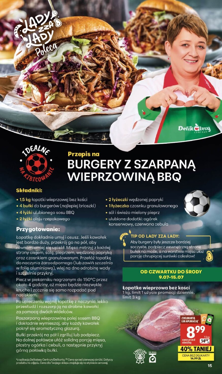 Gazetka Delikatesy-centrum 09/07/2026 – 15/07/2026 - strona 15